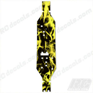 Axial EXO Terra Buggy Chassis Protector (1/10) - Yellow Flames 