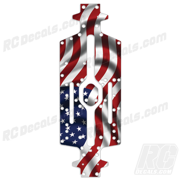 Arrma Outcast 8S 1/5 Scale Chassis Protector #ARA5810 - Flag decal, wrap, sticker, protection, out cast